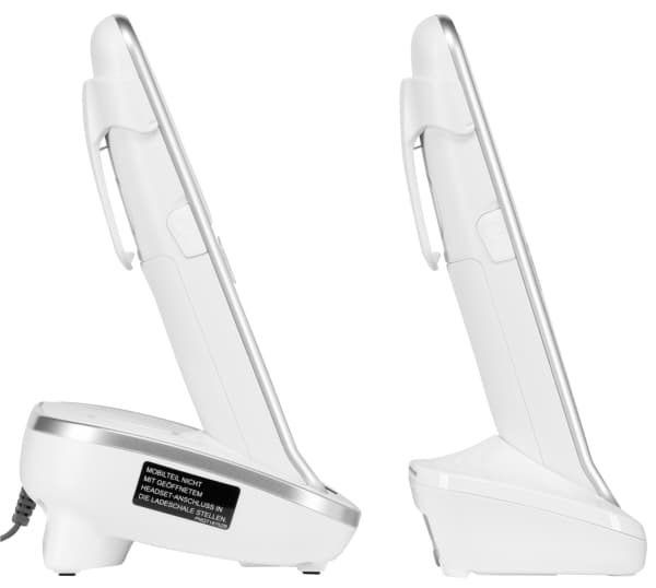 Panasonic KX-TGJ322GW - Trådlös telefon - svarssysten med nummerpresentation - DECT - vit + 1 extra handuppsättning