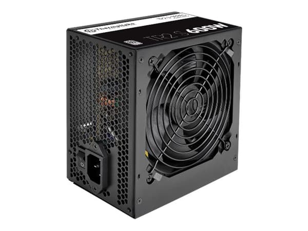 Thermaltake TR2 S 600W - Strømforsyning (intern) - ATX12V 2.3/ EPS12V - 80 PLUS - AC 230 V - 600 Watt - aktiv PFC - Europa - lajittelu - lajittelu