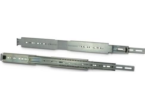 Inter-Tech - Sats med rackskenor - silver - 1U - 19"