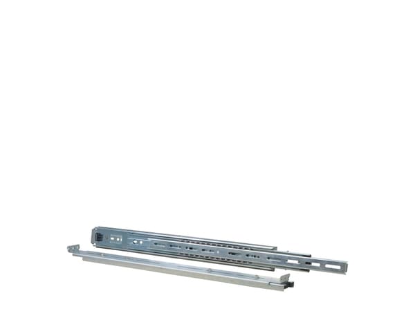 Inter-Tech - Sats med rackskenor - silver - 1U - 19"