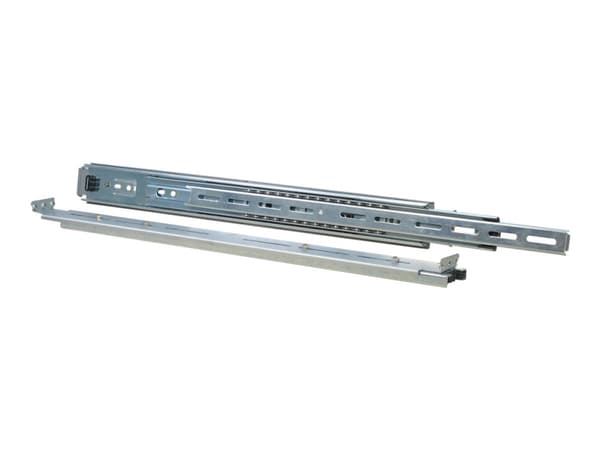 Inter-Tech - Sats med rackskenor - silver - 1U - 19"