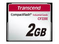 Miniatyrbild 1 av 5: Transcend CF220I Industrial Temp - Flash-minneskort - 2 GB - CompactFlash