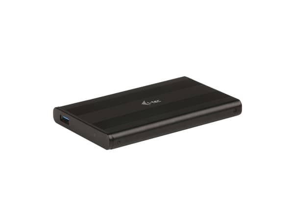 i-tec Advance MYSAFEU312, HDD-/SSD-kotelo, 2.5", SATA, Serial ATA II, Serial ATA III, 5 Gbit/s, USB-liitettävyys, Musta