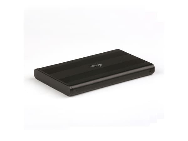 i-tec Advance MYSAFEU312, HDD-/SSD-kotelo, 2.5", SATA, Serial ATA II, Serial ATA III, 5 Gbit/s, USB-liitettävyys, Musta