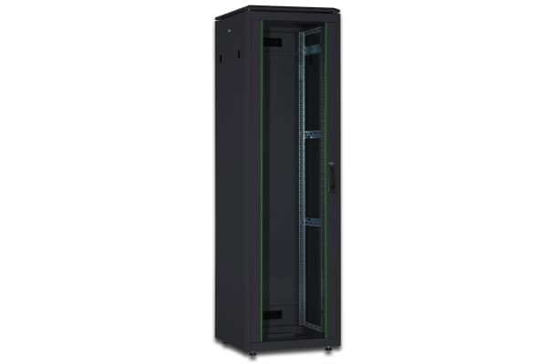 Digitus Unique DN-19 26U-6/8-B-1 - Rack skap - svart, RAL 9005 - 26U - 19"