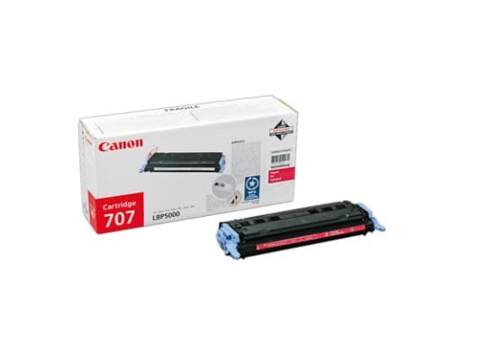 Canon 707 - Magenta - original - tonerkassett - för i-SENSYS LBP5000, LBP5100; Laser Shot LBP-5000, 5100