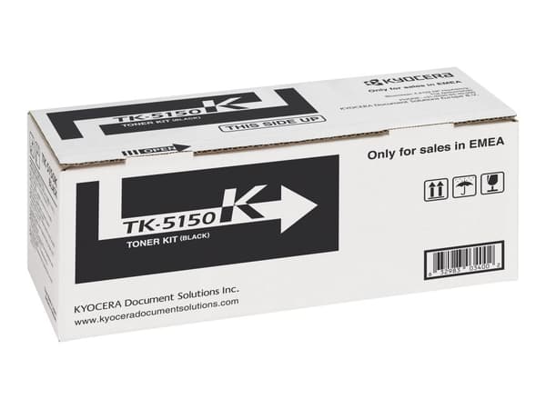 Kyocera TK 5150K - Svart - original - tonersett - for ECOSYS M6035cidn, M6035cidn/KL3, M6535cidn, M6535cidn/KL3, P6035cdn, P6035cdn/KL3