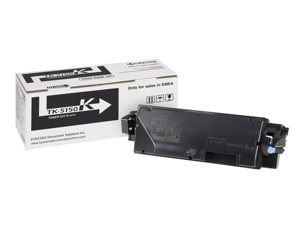 Kyocera TK 5150K - Svart - original - tonersett - for ECOSYS M6035cidn, M6035cidn/KL3, M6535cidn, M6535cidn/KL3, P6035cdn, P6035cdn/KL3