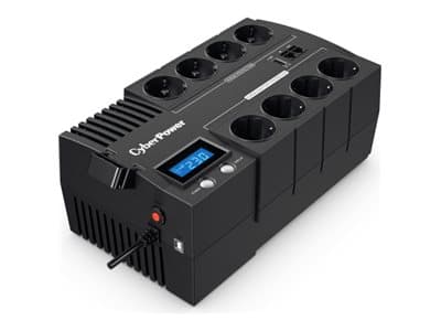 CyberPower BRICs II BR1200ELCD - UPS - AC 230 V - 720 Watt - 1200 VA - 5,5 At - USB - utgangskontakter: 8