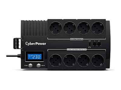 CyberPower BRICs II BR1200ELCD - UPS - AC 230 V - 720 Watt - 1200 VA - 5,5 At - USB - utgangskontakter: 8