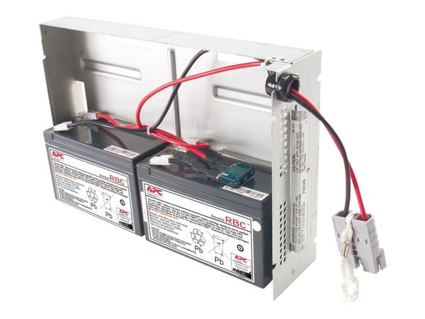 APC Replacement Battery Cartridge #22 - UPS-batteri - blysyre - svart - for P/N: SU700RMI2U-1EW, SU700RMI2U-2EW, SU700RMI2U-3EW, SUA750R2X122, SUA750