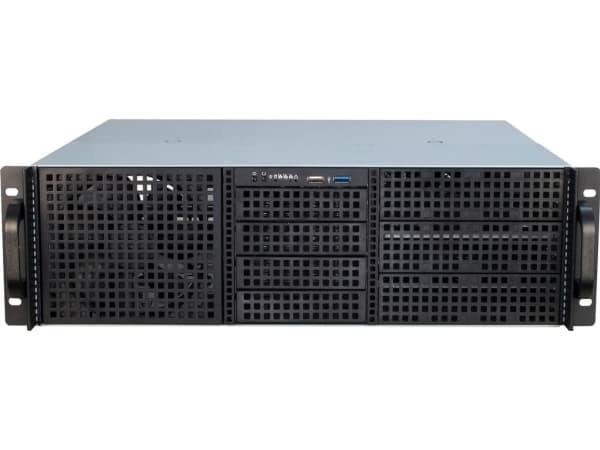 Inter-Tech IPC 3U-30240 - Rackversion - 3U - Mini ITX, mATX, FlexATX, µATX², ATX² - no PSU.