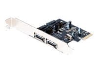 Conceptronic CSATA600EXI - Lagringskontroller - 4-kanals - SATA 6Gb/s - PCIe x1 Sort