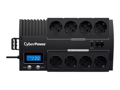 CyberPower BRICs II BR700ELCD - UPS - AC 230 V - 420 watt - 700 VA - 7 Ah - USB - utgangskontakter: 8