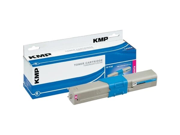 KMP O-T38, 1500 sidor, Magenta, 1 styck