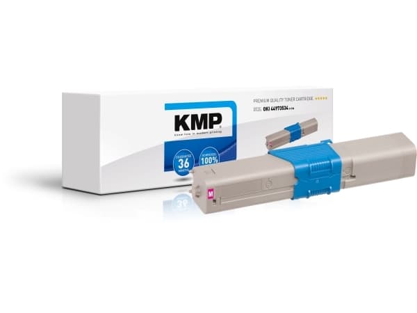 KMP O-T38, 1500 sidor, Magenta, 1 styck