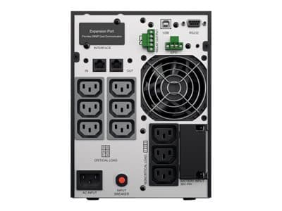 CyberPower Smart App Online OL1500EXL - UPS - AC 200-240 V - 1350 Watt - 1500 VA - 9 Ah - RS-232, USB - utgångskontakter: 9