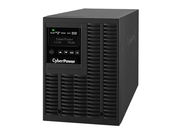 CyberPower Smart App Online OL1500EXL - UPS - AC 200-240 V - 1350 Watt - 1500 VA - 9 Ah - RS-232, USB - utgångskontakter: 9