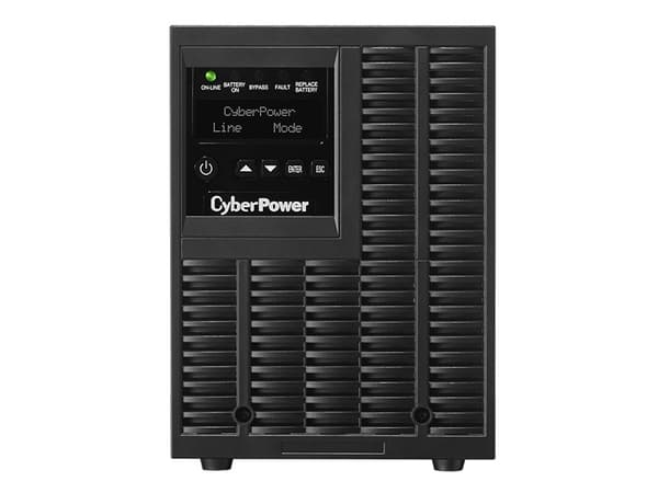 CyberPower Smart App Online OL1500EXL - UPS - AC 200-240 V - 1350 Watt - 1500 VA - 9 Ah - RS-232, USB - utgångskontakter: 9