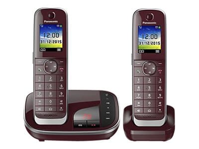 Panasonic KX-TGJ322 DECT-puhelin Soittajan tunniste Punainen Punainen