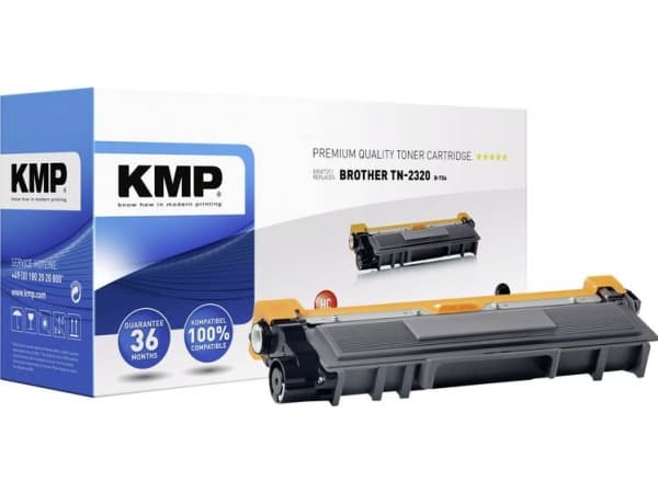 KMP B-T56 - Høykapasitets - svart - kompatibel - tonerpatron (alternativ for: Brother TN2320) - for Brother DCP-L2500, L2520, L2560, HL-L2300, L2340,