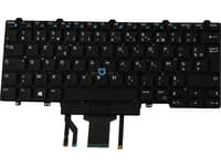 DELL W93F7, Näppäimistö, ranska, Taustavalaistu näppäimistö, DELL, Latitude E5450, E7450