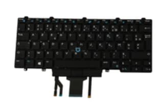 DELL W93F7, Näppäimistö, ranska, Taustavalaistu näppäimistö, DELL, Latitude E5450, E7450