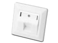 Miniatyrbilde 3 av 5: DIGITUS DN-93811 - Monteringsplate - hvit, RAL 9010 - 1 port