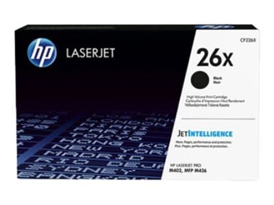HP 26X - Høy ytelse - svart - original - LaserJet - tonerpatron (CF226X) - for LaserJet Pro M402, MFP M426