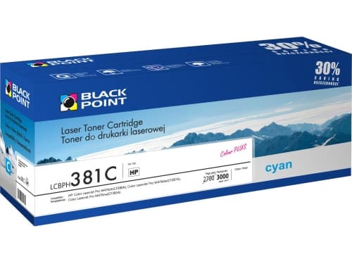 Black Point LCBPH381C, 3000 sivua, Syaani, 1 kpl