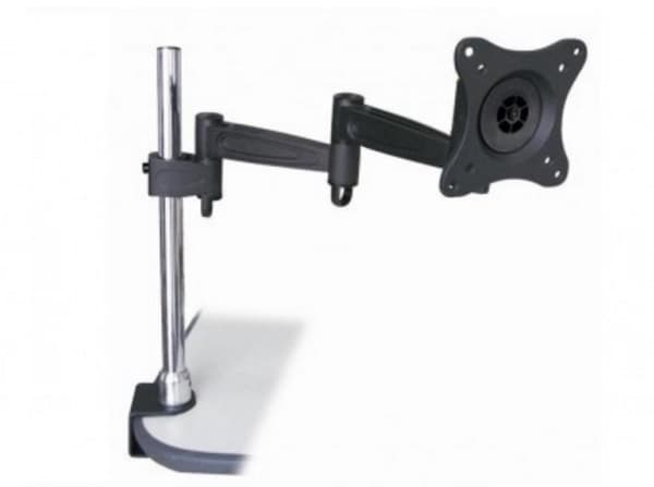 SUNNE LCD-B13, Klemmer, 15 kg, 33 cm (13"), 68,6 cm (27"), 100 x 100 mm, Sort, Sølv