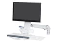 Pikkukuva 1 / 5: Ergotron StyleView, 13,2 kg, 61 cm (24"), 75 x 75 mm, 100 x 100 mm, Valkoinen