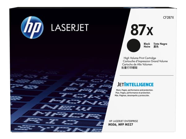 Lasertoneri HP CF287X, 18 000 sivua, musta