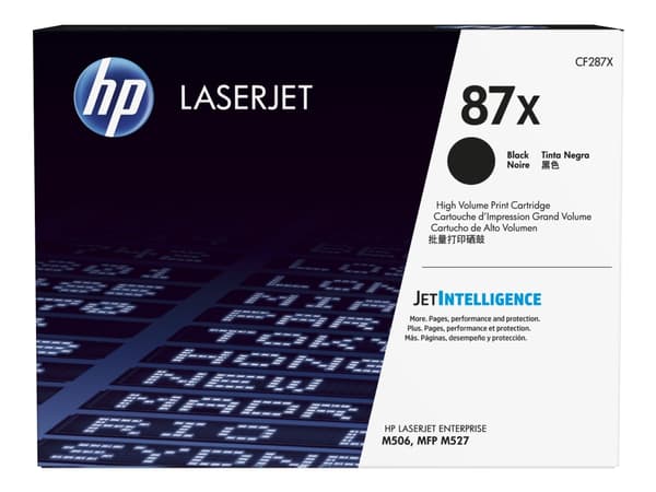 Lasertoneri HP CF287X, 18 000 sivua, musta