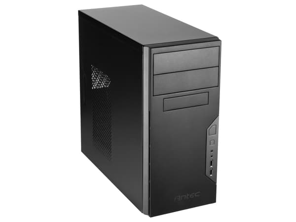 Antec VSK3000 Elite, Mini Tower, PC, Musta, mikro ATX, Mini-ITX, SGCC, 16 cm