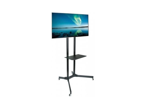 Techly ICA-TR6, 76,2 cm (30"), 165,1 cm (65"), 60 kg, -15 - 15°, Svart