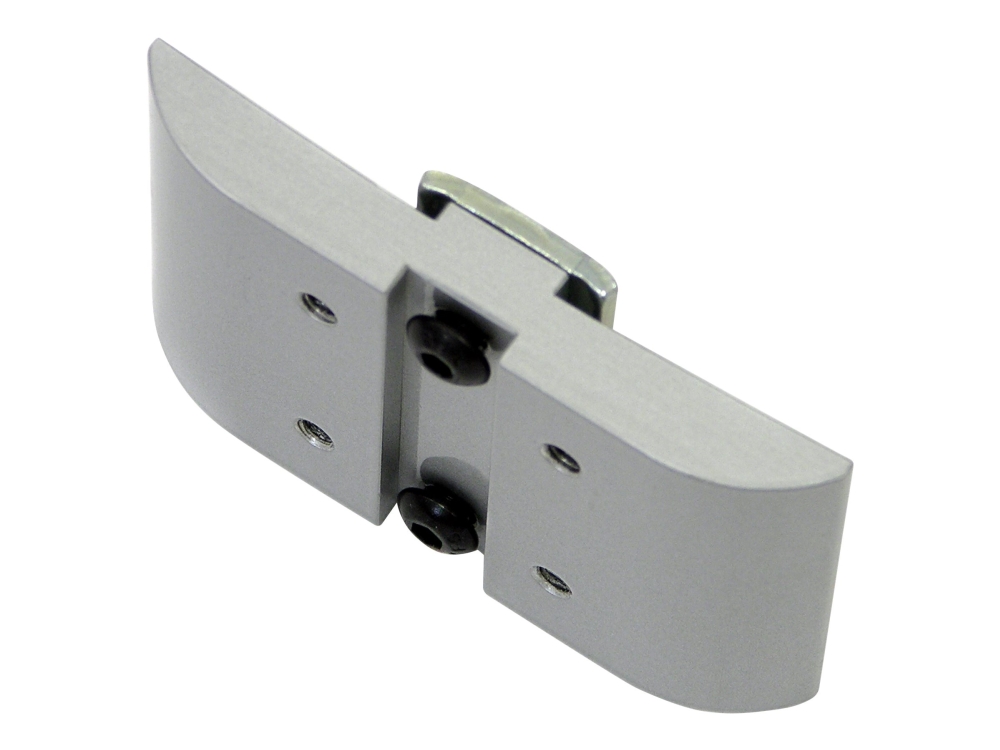 Ergotron T-Slot Bracket - Monteringskomponent (konsol) - aluminium - monterbar på vagn
