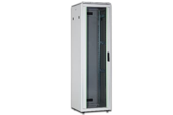 DIGITUS Professional Unique DN-19 22U-6/6-1 - Rack skap - lysegrå, RAL 7035 - 22U - 19"