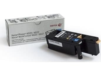Xerox - Cyan - original - tonerpatron - for Phaser 6020V_BI, 6022/NI, 6022V_NI; WorkCentre 6025V_BI, 6027/NI, 6027V_NI