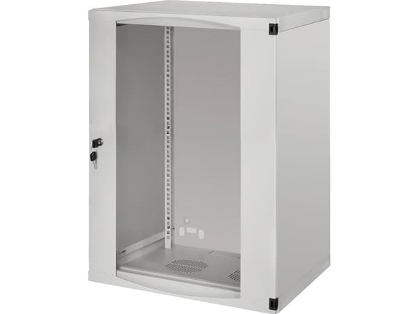 LogiLink - Skåp - väggmontering - ljusgrå, RAL 7035 - 15U - 19"