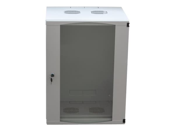 LogiLink - Skåp - väggmontering - ljusgrå, RAL 7035 - 15U - 19"