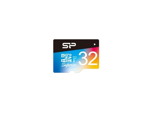 Silicon Power Superior, 32 GB, MicroSDHC, Klass 10, UHS-I, 90 MB/s, 45 MB/s