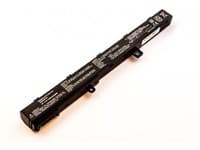 CoreParts - Batteri til bærbar PC - litiumion - 4-cellers - 2200 mAh - svart - for ASUS X450CA; X451CA; X451MA; X453MA; X551CA
