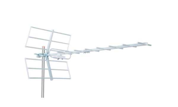 TechniSat 0004/6033, Utendørs, Sølv, Rundtvirkende, Aluminium, 75 O, 470 - 790 MHz