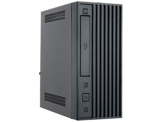 Chieftec UNI Series BT-02B - Tower - mini-ITX 250 watt - svart - USB/lyd