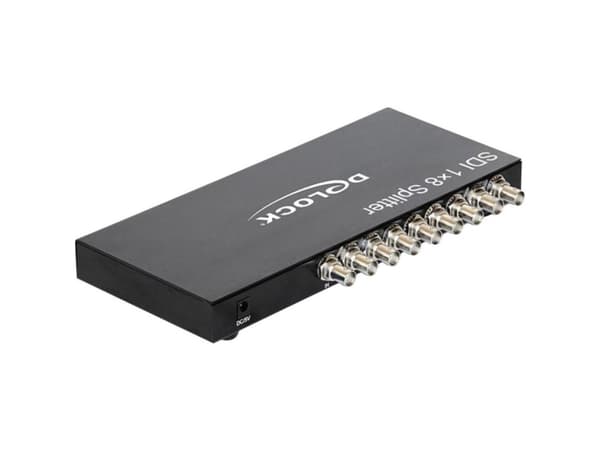 Delock - Videosplitter - 8 x 3G-SDI - stasjonær