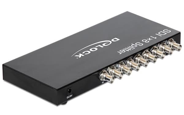 Delock - Videosplitter - 8 x 3G-SDI - stasjonær