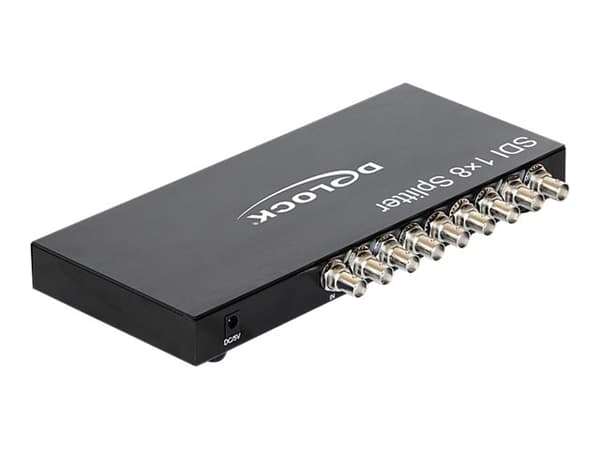 Delock - Videosplitter - 8 x 3G-SDI - stasjonær