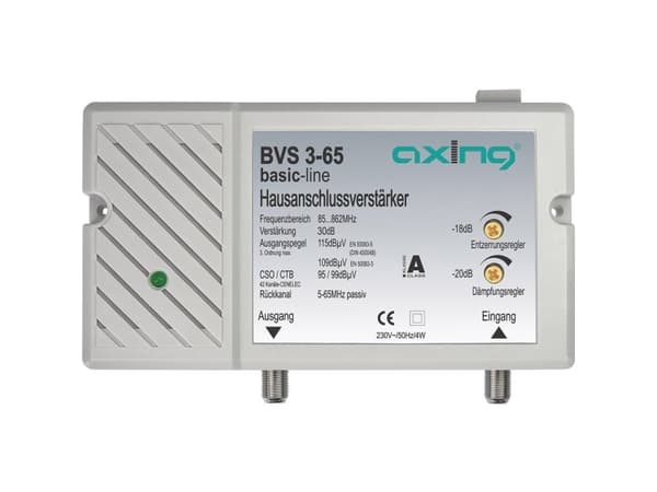 Axing BVS 3-65, F, AC, 6 W, 230 V, 50 Hz, -20 - 50 °C