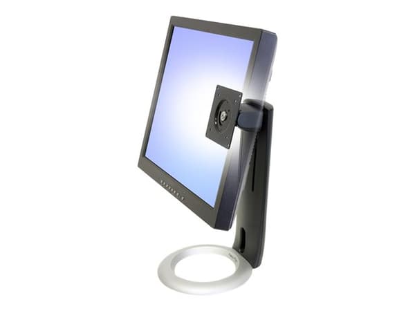 Ergotron Neo-Flex - Ställ - för Bildskärm - svart, silver - skärmstorlek: upp till 27 tum - skrivbord